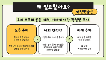 국민연금공단 홍보 이미지 1